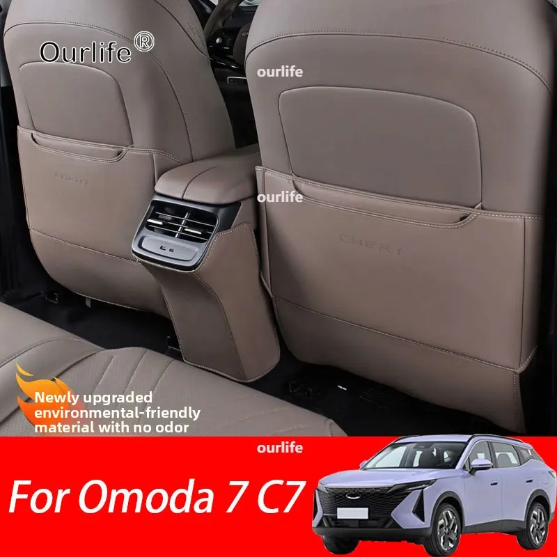 Omoda 7 (C7) 2026-2027 Rear Seat Anti-Kick Protection Pads