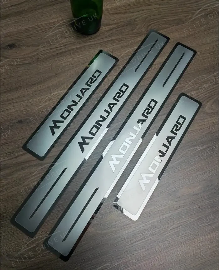 Geely Monjaro Stainless Steel Door Sill Scuff Plates - Anti-Kick Trim view 3