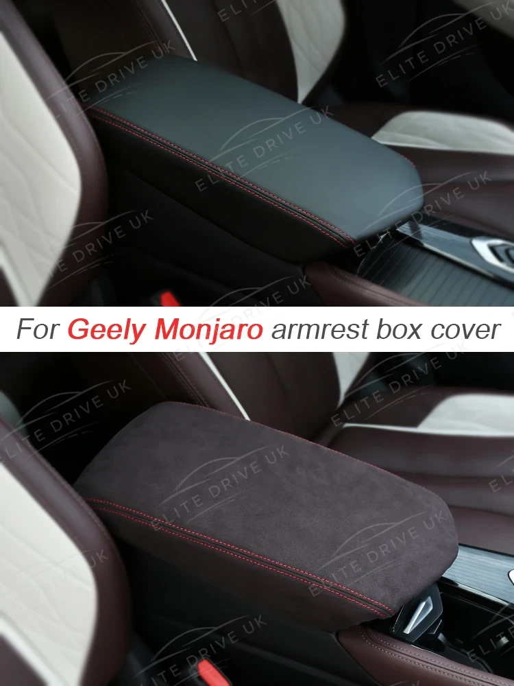 Geely Monjaro Centre Console Storage Box Leather Cover view 2