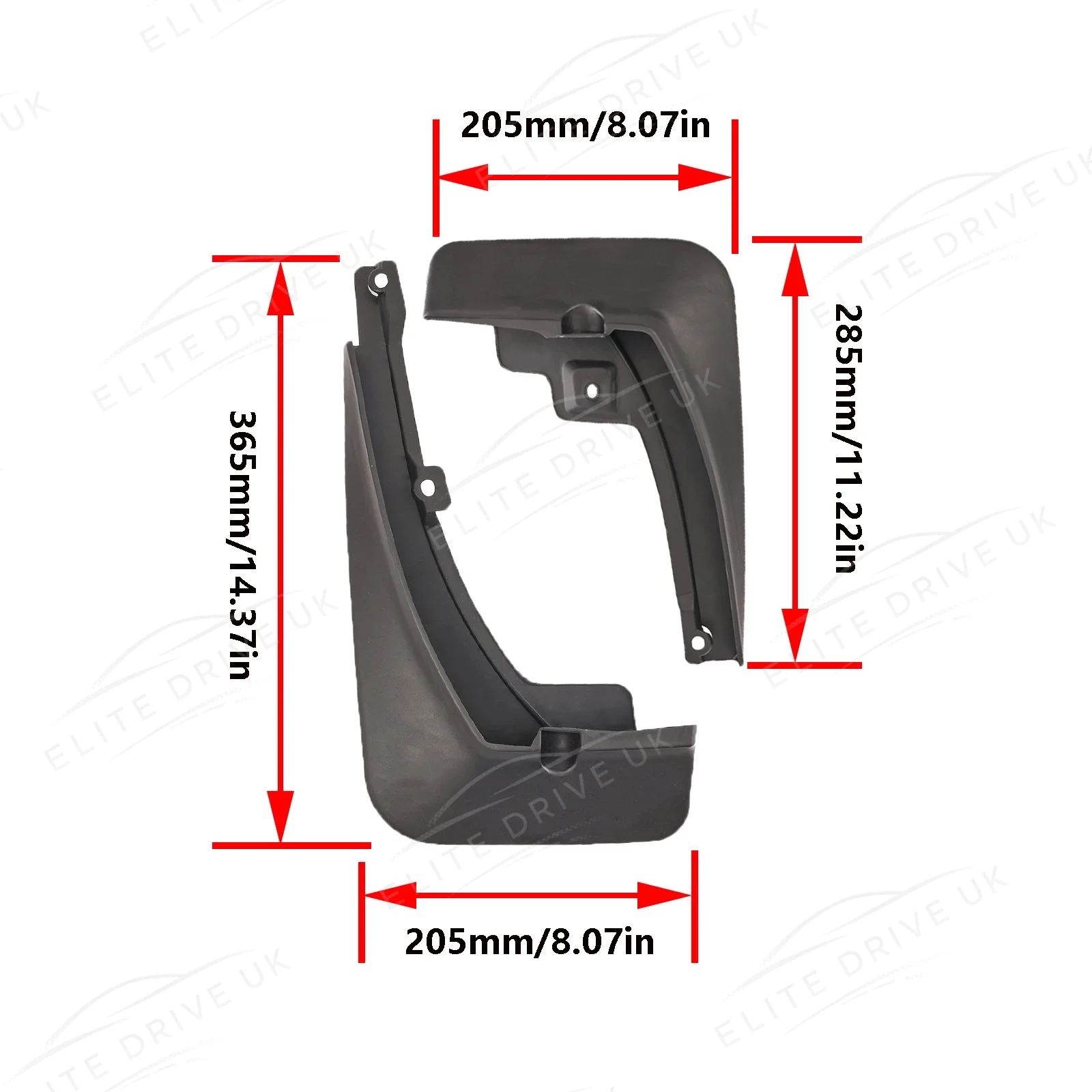 Geely Monjaro Mudguards - Splash Guard Mud Flaps (Set of 4) view 3