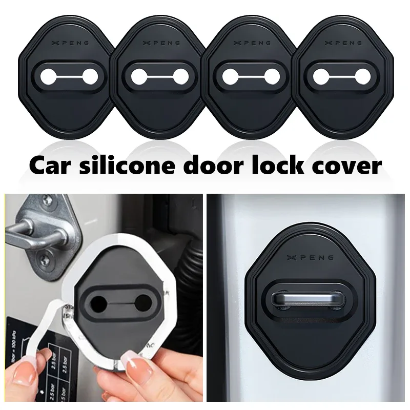 Xpeng P7 Silicone Door Lock Buckle Protectors
