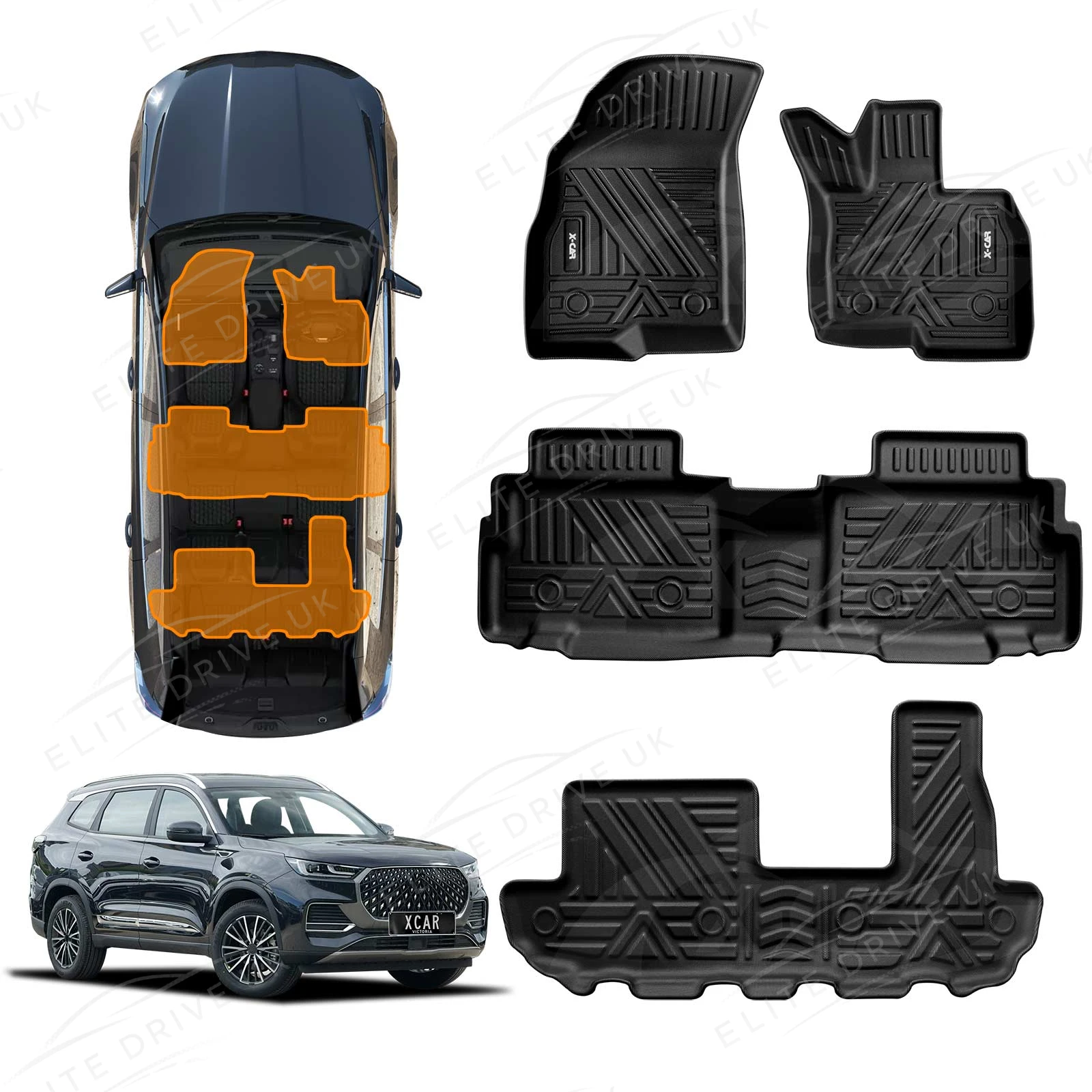 Chery Tiggo 8 Pro Max Floor Mats