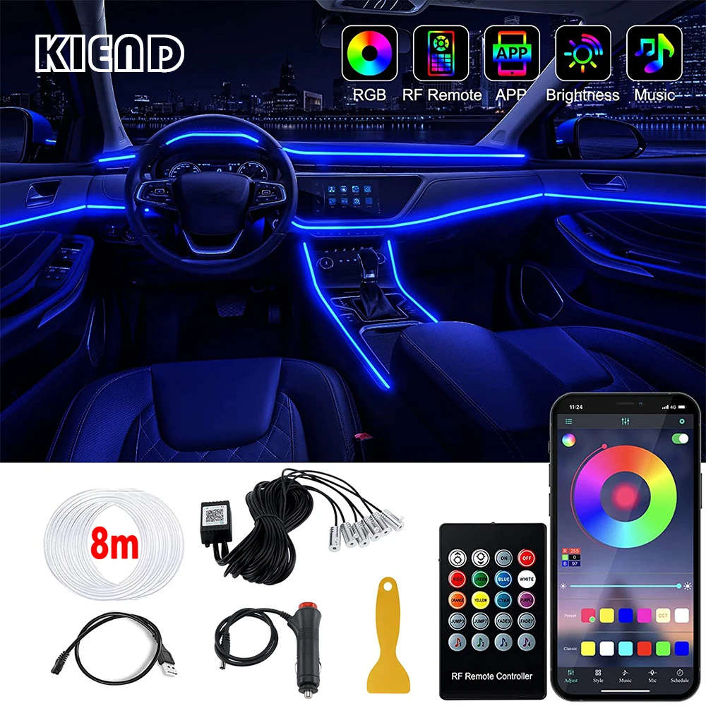 LED Fibre Optic Ambient Light Kit for Chery Tiggo 9