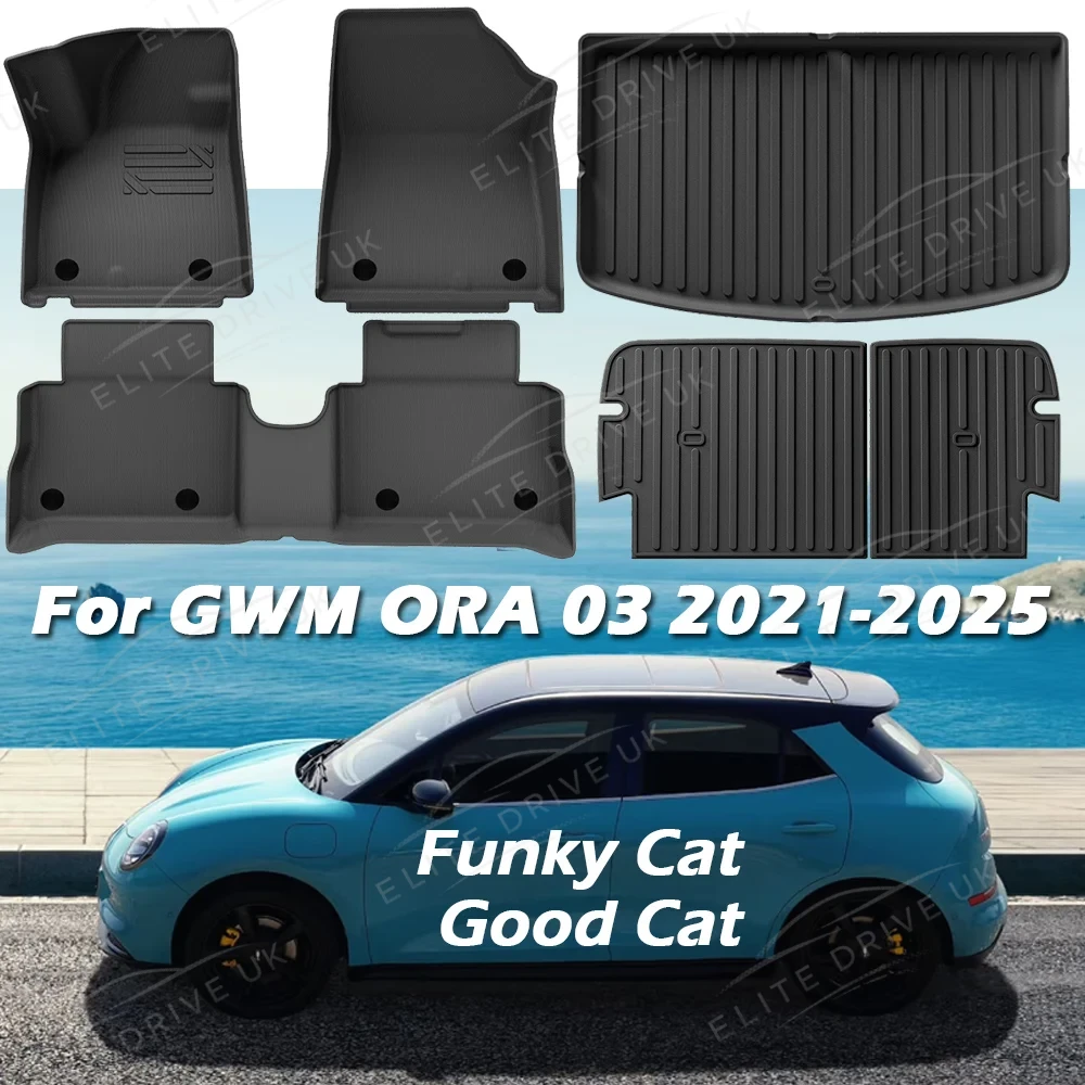GWM Ora 03 / Funky Cat TPE 3D Floor Mats (RHD)