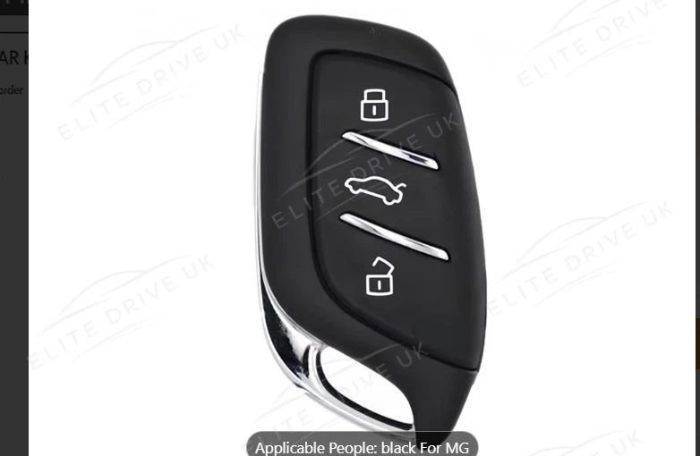 MG HS Silicone Key Fob Cover