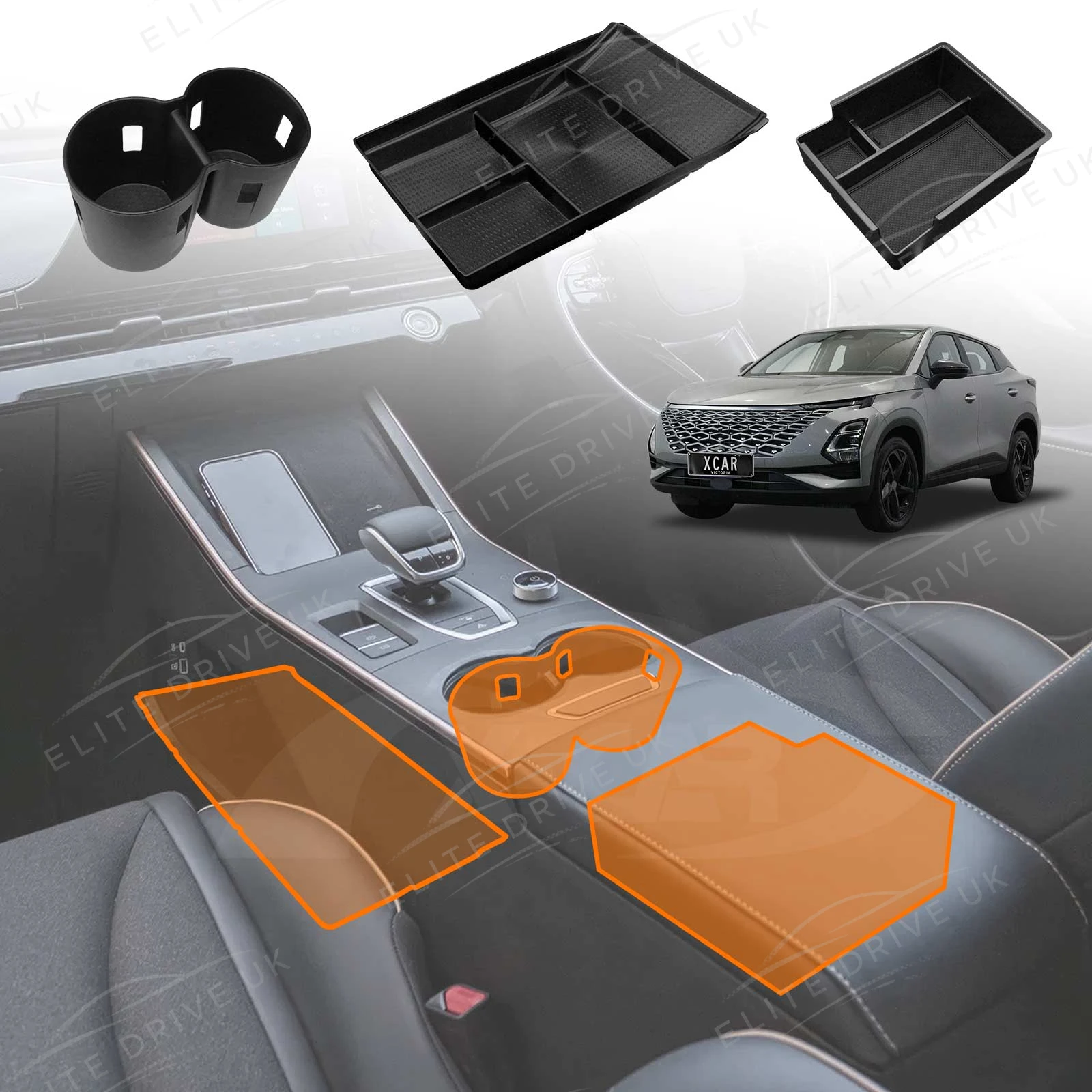 Omoda Centre Console Armrest Organiser