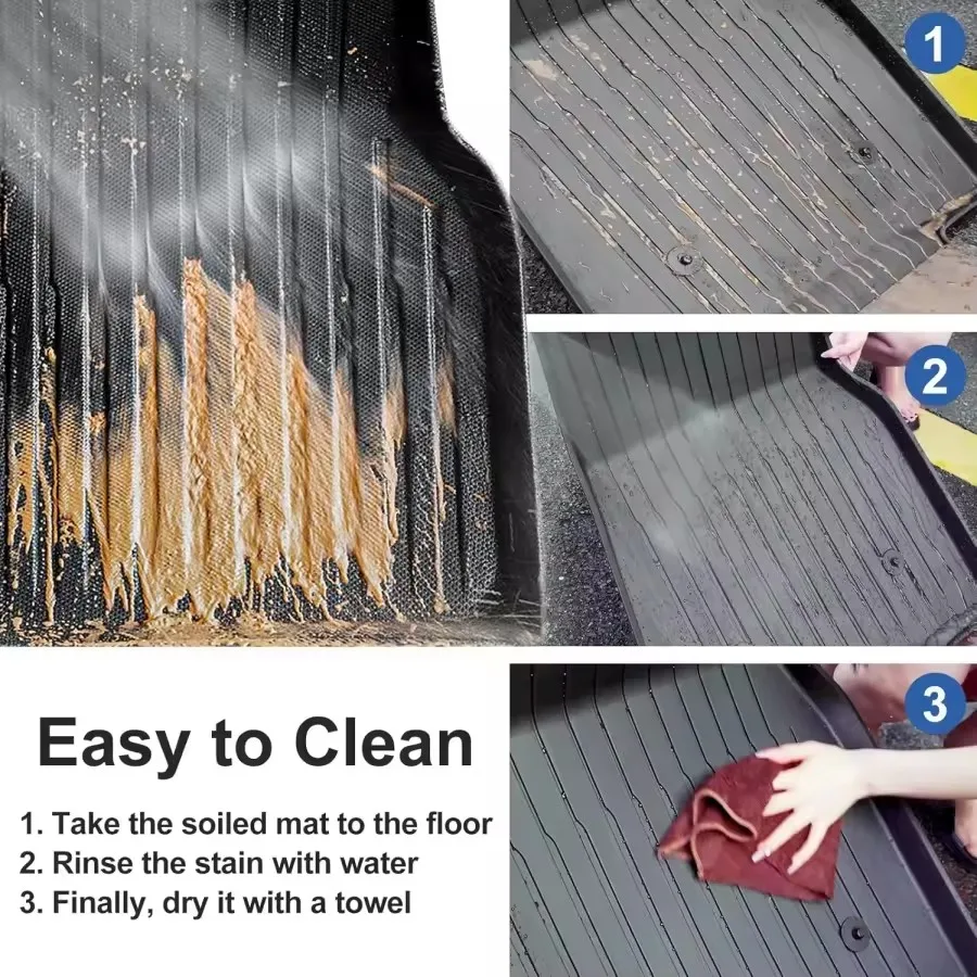 BYD Shark 6 2024-2026 Heavy-Duty TPE Cargo Liner / Boot Mat view 6