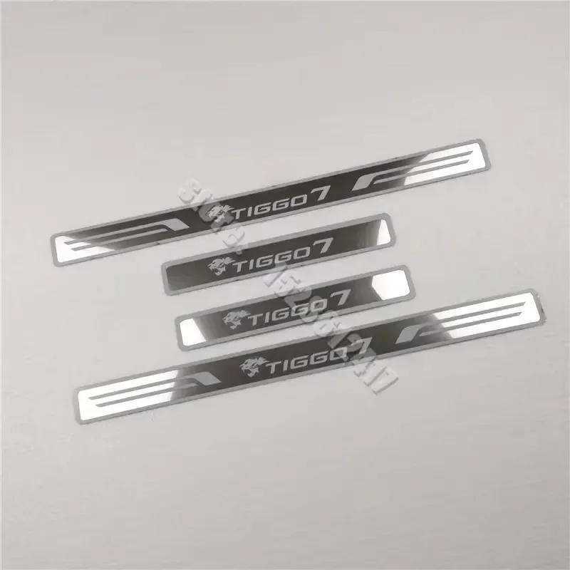 Chery Tiggo 7 Pro Door Sill Scuff Plates (Stainless Steel) view 4