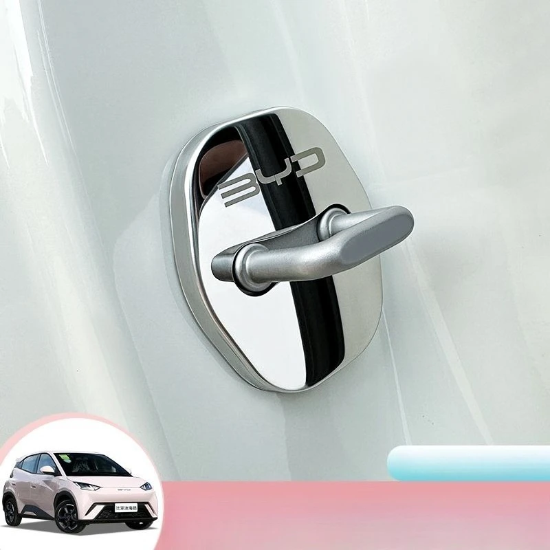 BYD Stainless Steel Door Sill Protectors (4-Piece Set) view 2