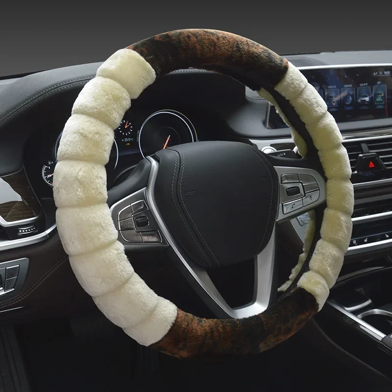 Winter Super-Soft Plush Steering Wheel Cover (Universal) view 4