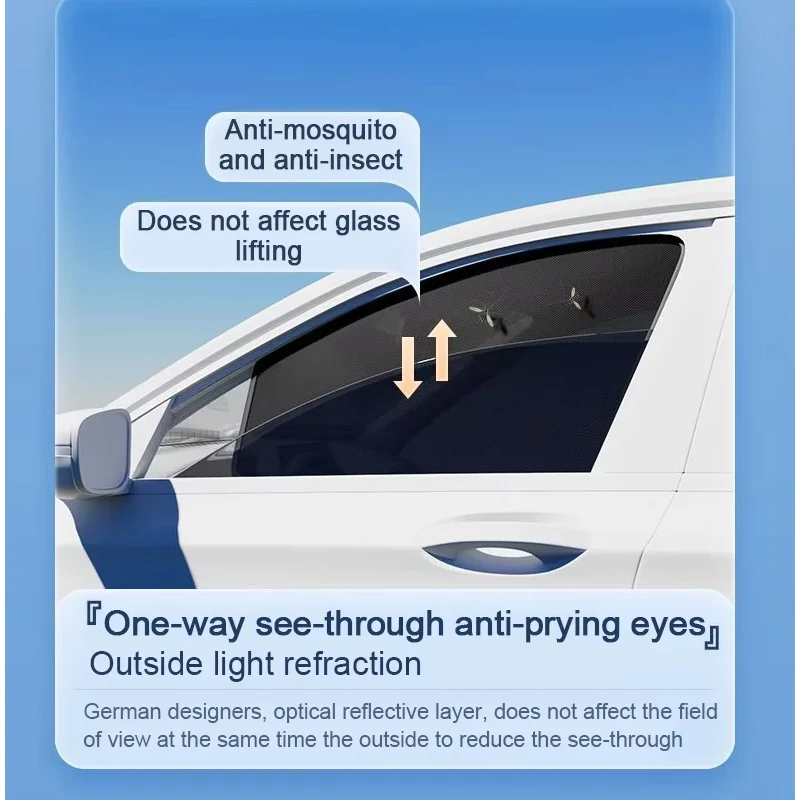 BYD Dolphin Surf / Atto 1 / Seagull Window Mesh Sun Shade view 4