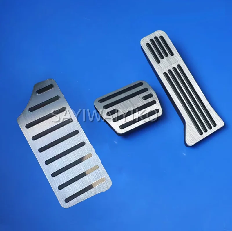 Chery Tiggo 7 Plus / Tiggo 8 Aluminium Alloy Pedal Cover Set (Accelerator, Brake & Footrest) view 4
