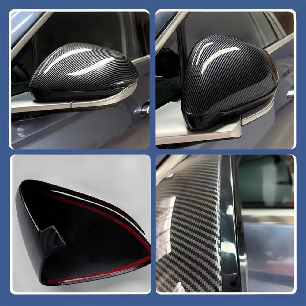 Omoda C9 / Omoda 9 / Exeed RX 2024-2026 Carbon Fibre Style Mirror Covers view 6