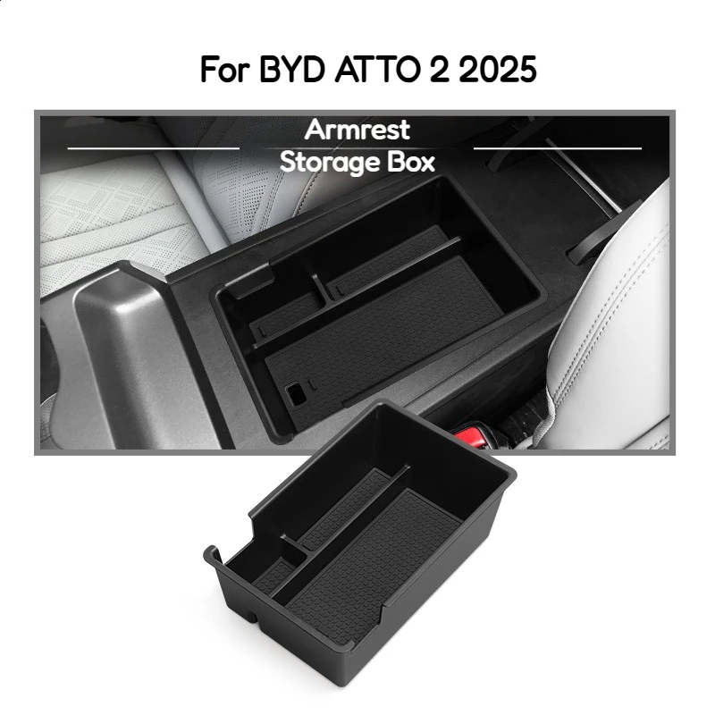 BYD Atto 2 2025-2026 Centre Console Armrest Storage Box view 2