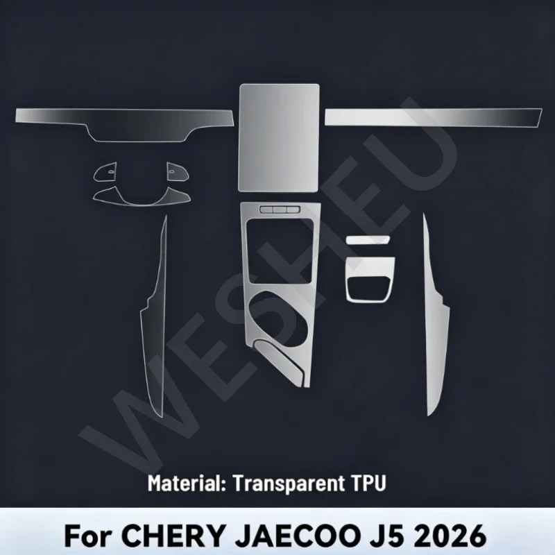 Jaecoo J5 Dashboard & Screen TPU Protective Film view 6