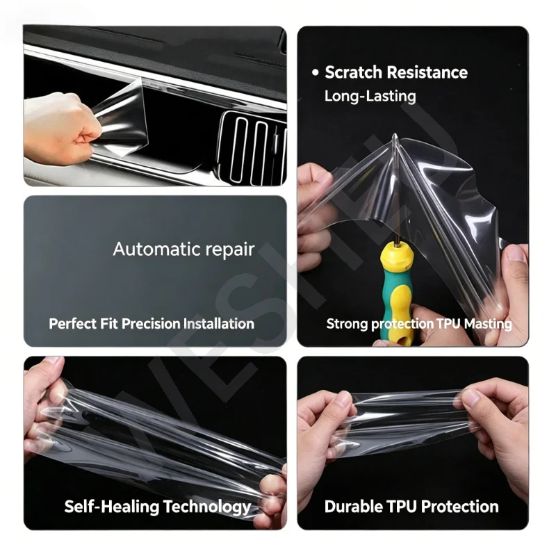 Jaecoo J5 Dashboard & Screen TPU Protective Film view 4