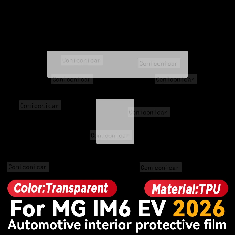 MG IM6 EV 2026 Dashboard & Screen TPU Protective Film view 2