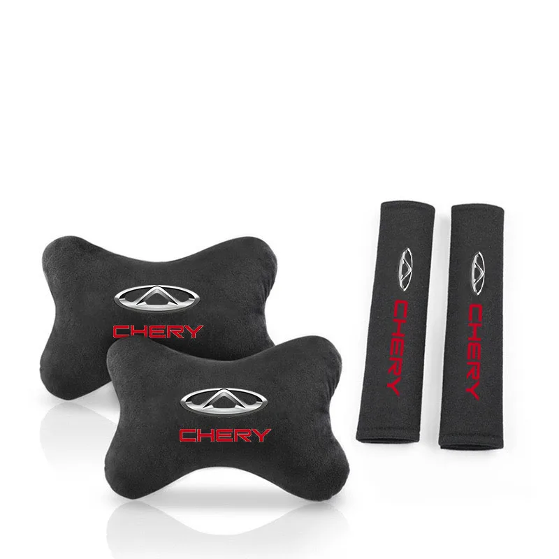 Chery Tiggo Headrest Pillow & Seat Belt Pads