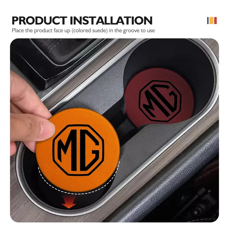 MG Cyberster Cup Holder Coaster Mats view 6