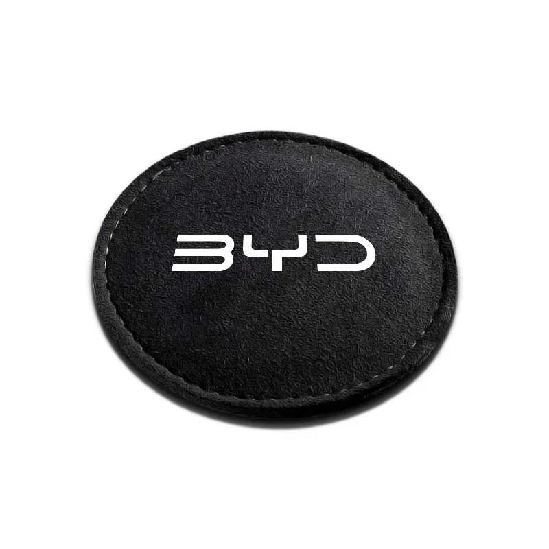 BYD Song Plus Leather Cup Holder Coaster Mats view 3