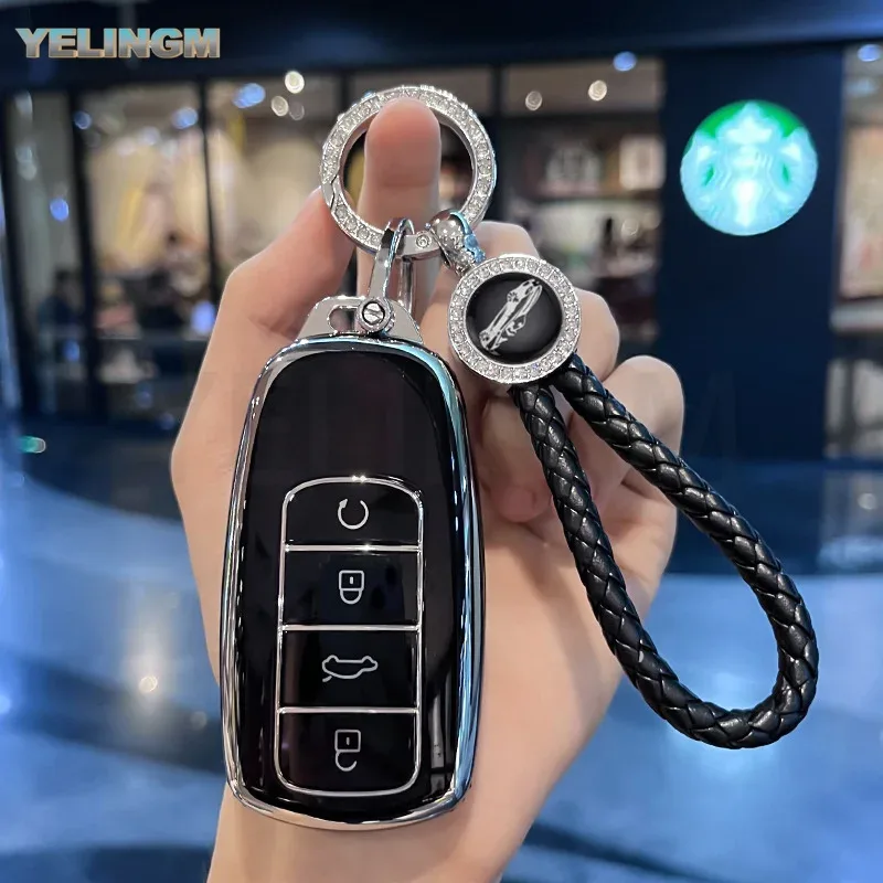 Chery Tiggo 4 Soft-Touch Key Fob Cover view 4