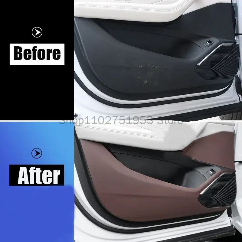 Geely Monjaro Leather Rear Seat Anti-Kick Protection Pads view 6