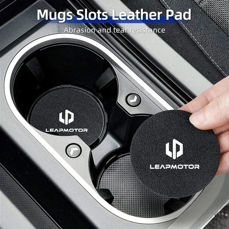 Leapmotor C11 Cup Holder Coaster Mats view 4