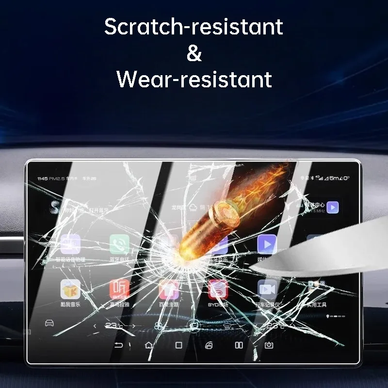 BYD Sealion 6 Tempered Glass Infotainment Screen Protector view 5