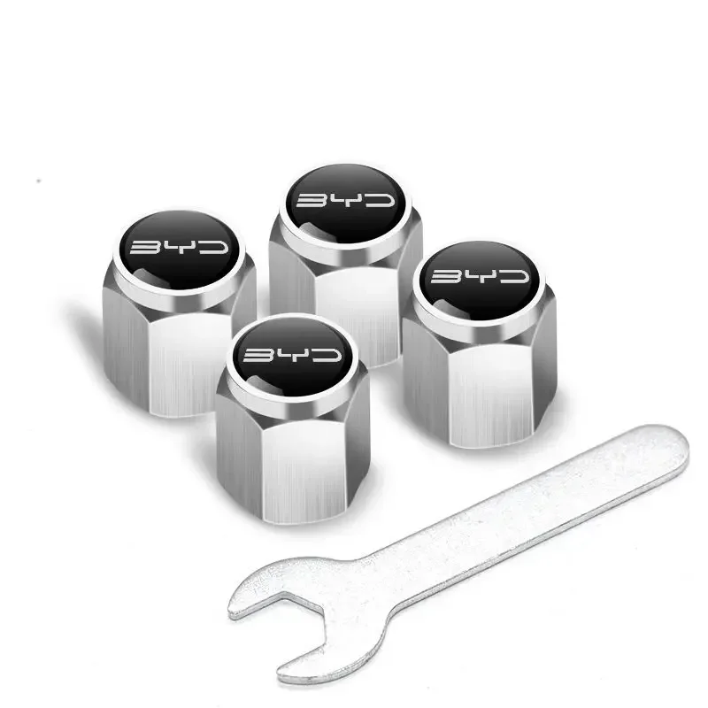 BYD Atto 3 / Dolphin / Seal / Song Plus Alloy Valve Stem Caps view 2