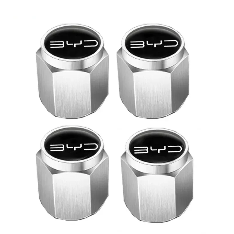 BYD Atto 3 / Dolphin / Seal / Song Plus Alloy Valve Stem Caps view 4