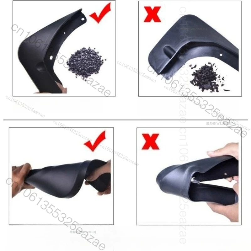 BYD Atto 3 Mud Flaps / Splash Guards (Set of 4) view 2
