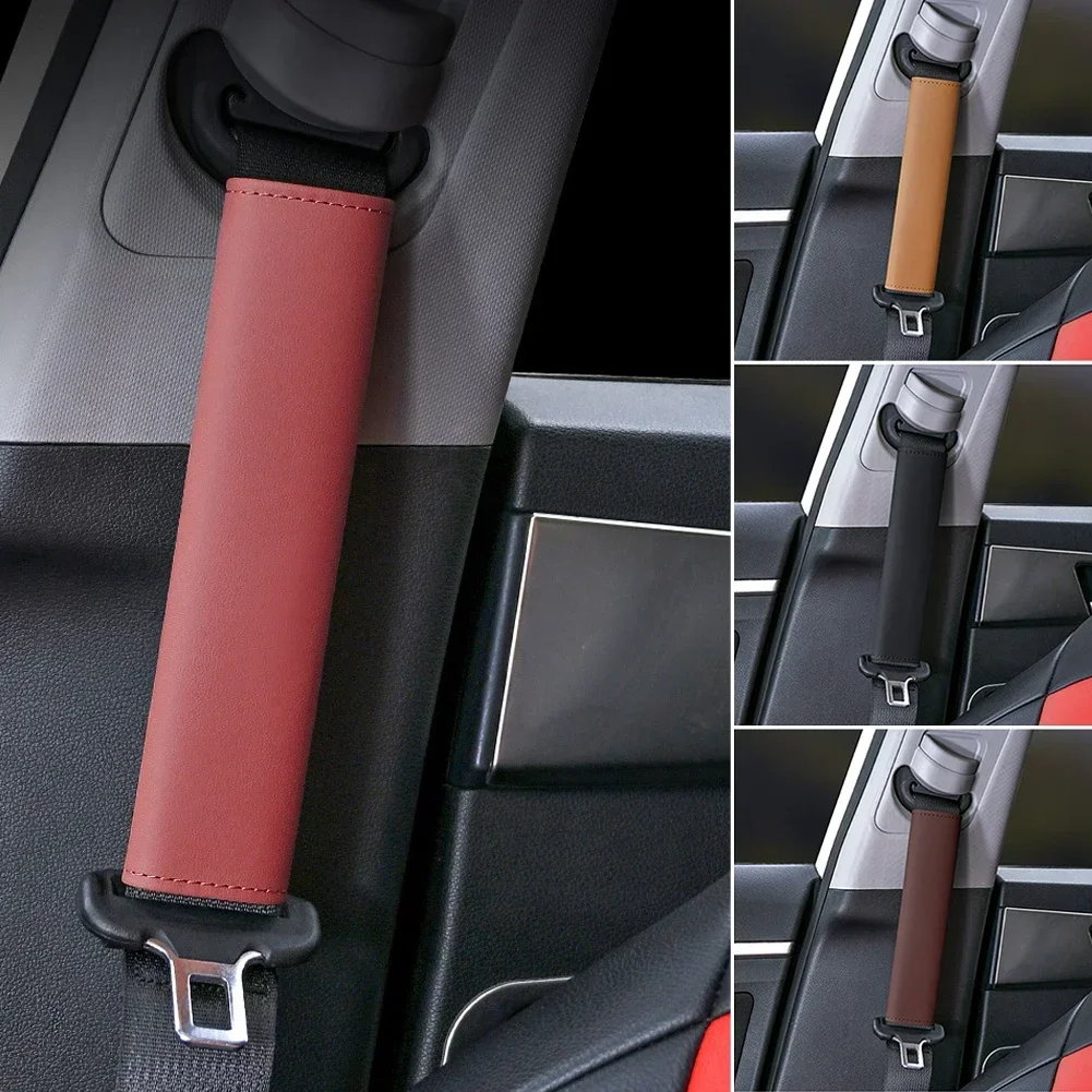 Leather Seat Belt Shoulder Pads for BYD (Pair) view 3