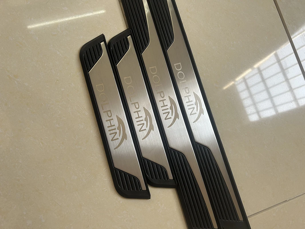 BYD Dolphin / Dolphin Surf Stainless Steel Door Sill Scuff Plates view 2