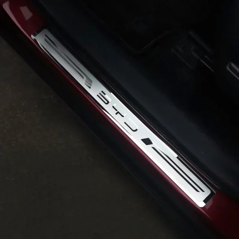 BYD Seal Stainless Steel Door Sill Protectors view 3