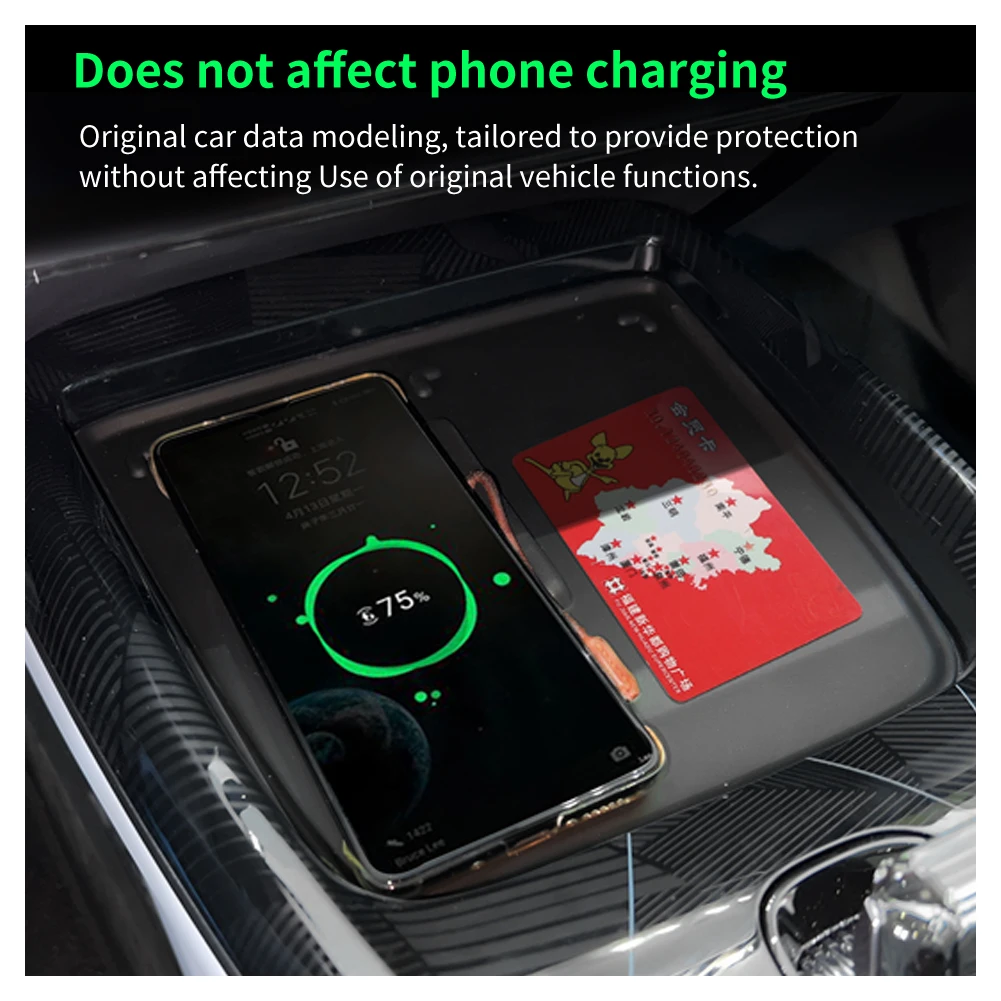 BYD Seal Wireless Charging Anti-Slip Silicone Pad view 4