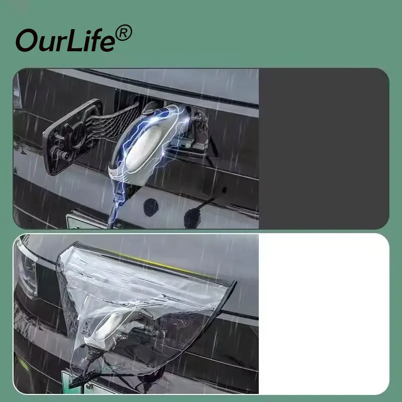BYD Shark 6 Charging Port Waterproof Rain Cover view 3