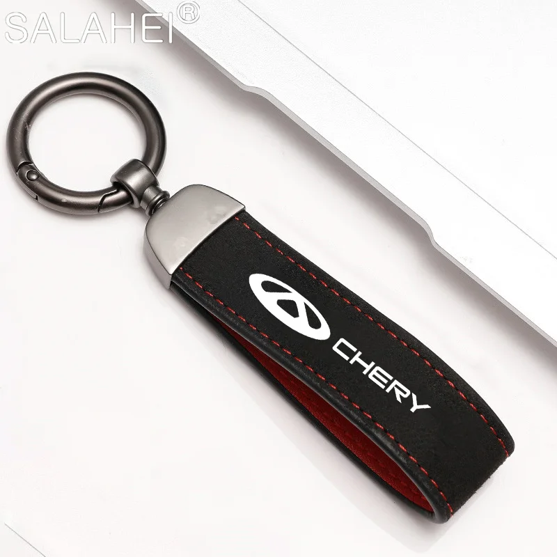 Chery Faux Leather Keyring view 4