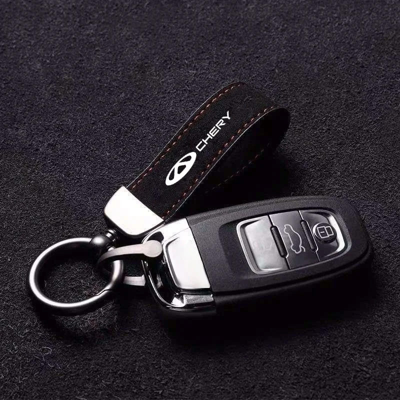 Chery Faux Leather Keyring view 2