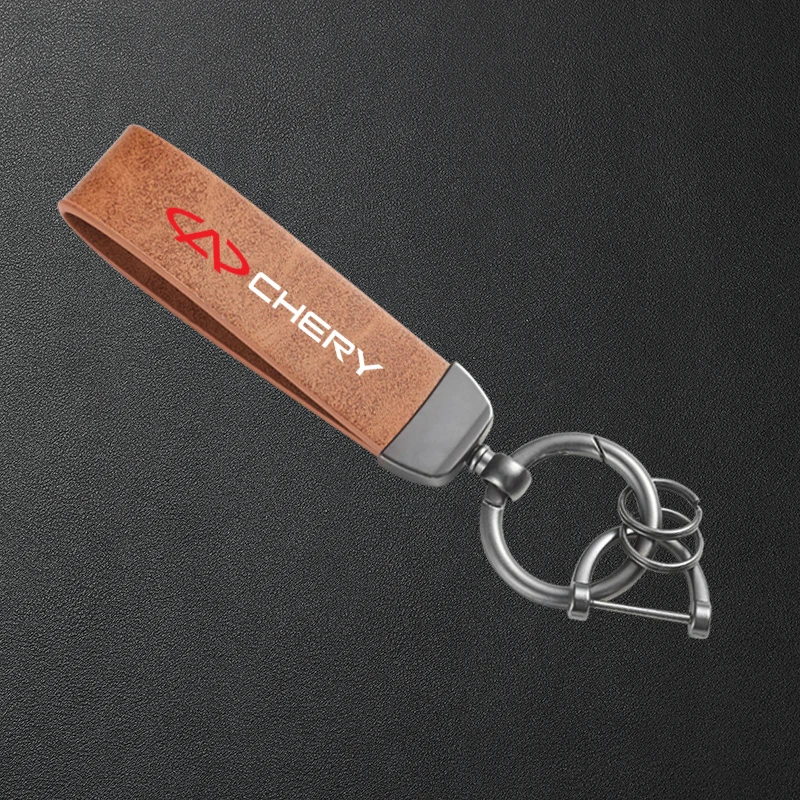 Chery Faux Leather Keyring view 5
