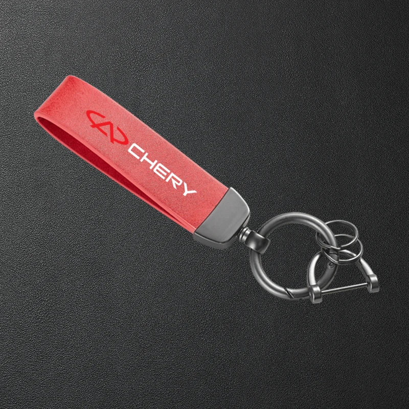 Chery Faux Leather Keyring view 3