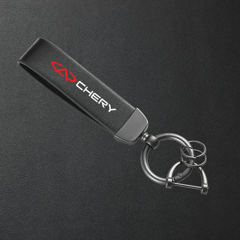 Chery Faux Leather Keyring view 2