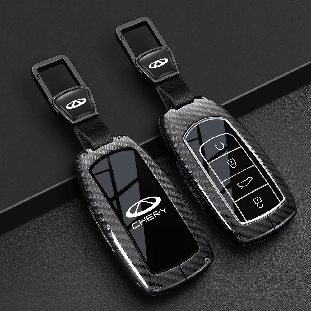 Chery / Omoda Leather Key Fob Cover view 4