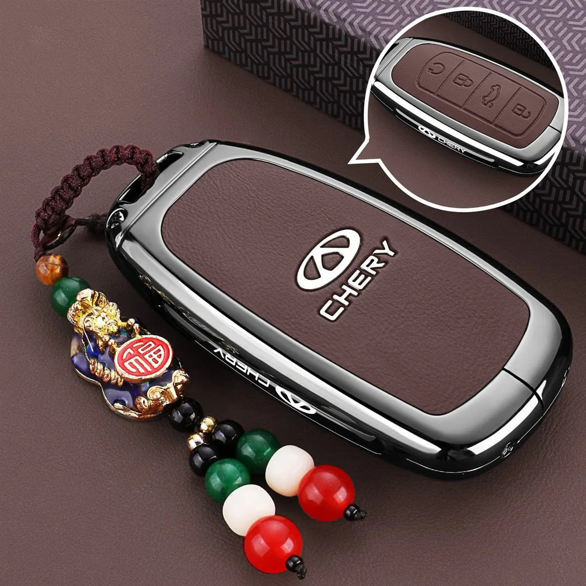 Chery Tiggo 7 Pro / Tiggo 8 / Tiggo 9 Zinc Alloy Key Fob Cover view 5
