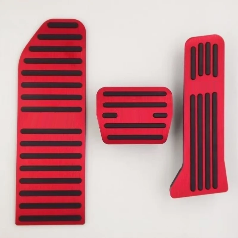Chery Tiggo 9 Aluminium Alloy Pedal Cover Set (Accelerator, Brake & Footrest) view 3