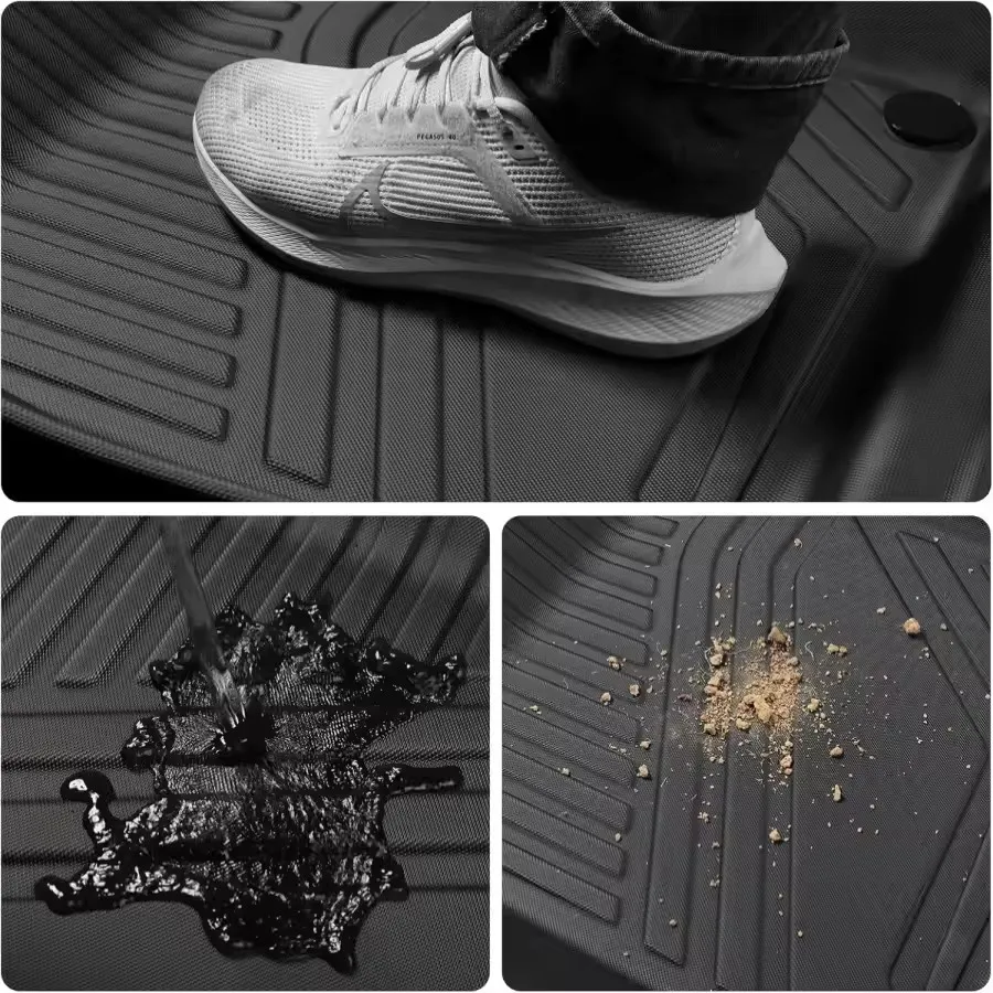 BYD Shark 6 2024-2026 Heavy-Duty TPE Cargo Liner / Boot Mat view 3