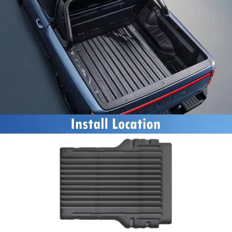 BYD Shark 6 2024-2026 Heavy-Duty TPE Cargo Liner / Boot Mat view 2