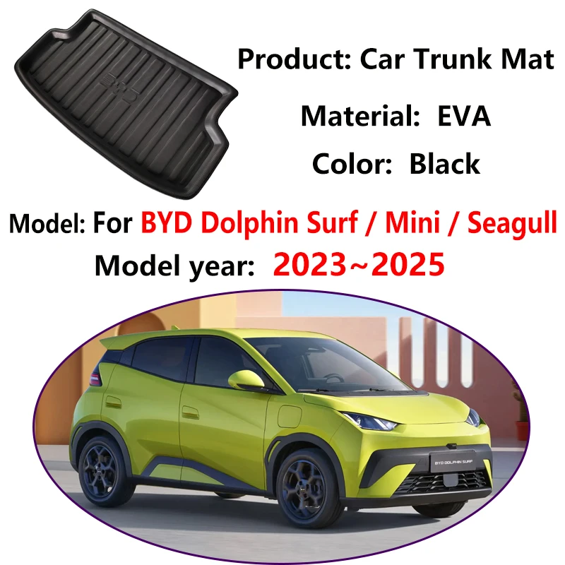 BYD Dolphin Surf / Seagull EVA Boot Liner Mat view 2