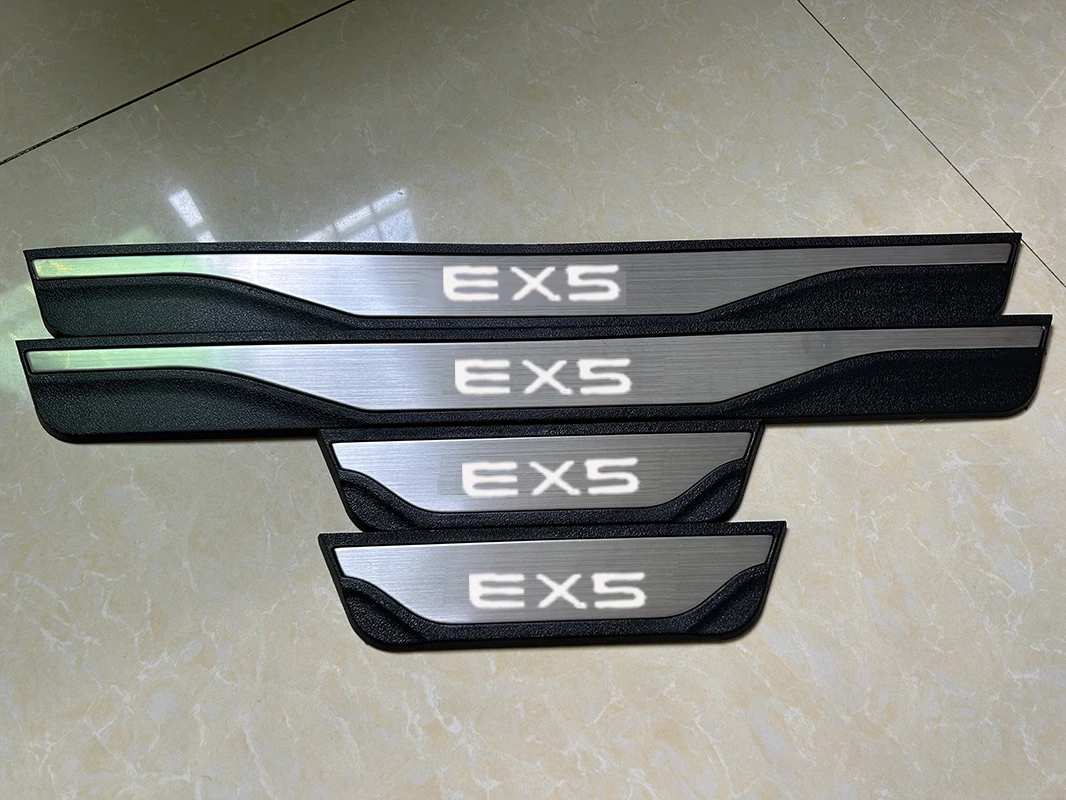 Geely EX5 Stainless Steel Door Sill Scuff Plates view 2