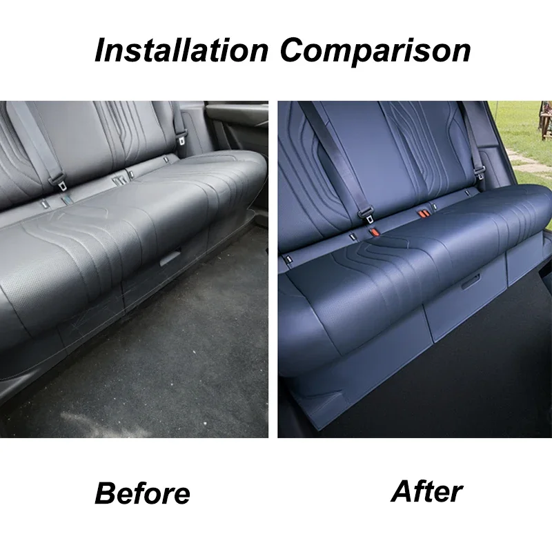 Geely Galaxy E5 / EX5 Rear Seat Anti-Kick Protection Pads view 2