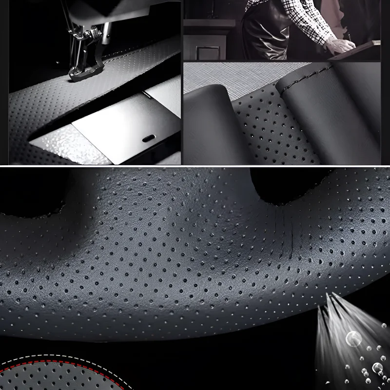 Geely Galaxy E5 Hand-Stitched Steering Wheel Cover view 3